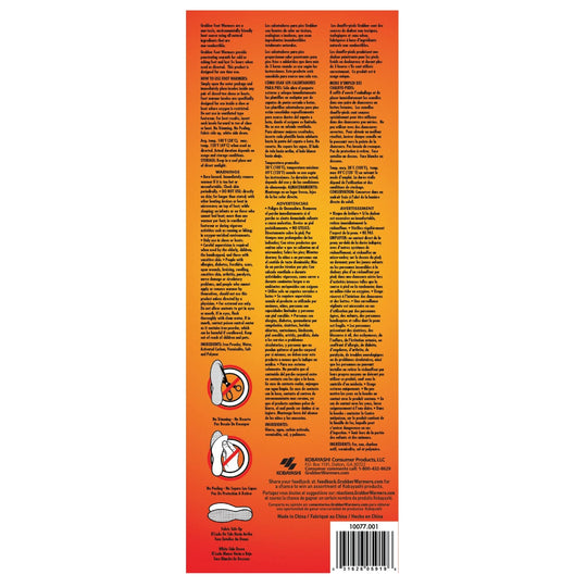 Bulk Grabber® S/M Foot Warmers | 8 Displays, 240 Pair