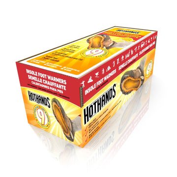 HotHands 9 Hour Adhesive Insole Foot Warmers | 16 Pairs