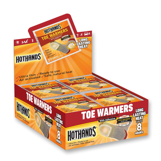 HotHands 8 Hour Adhesive Toe Warmers | 40 Pairs