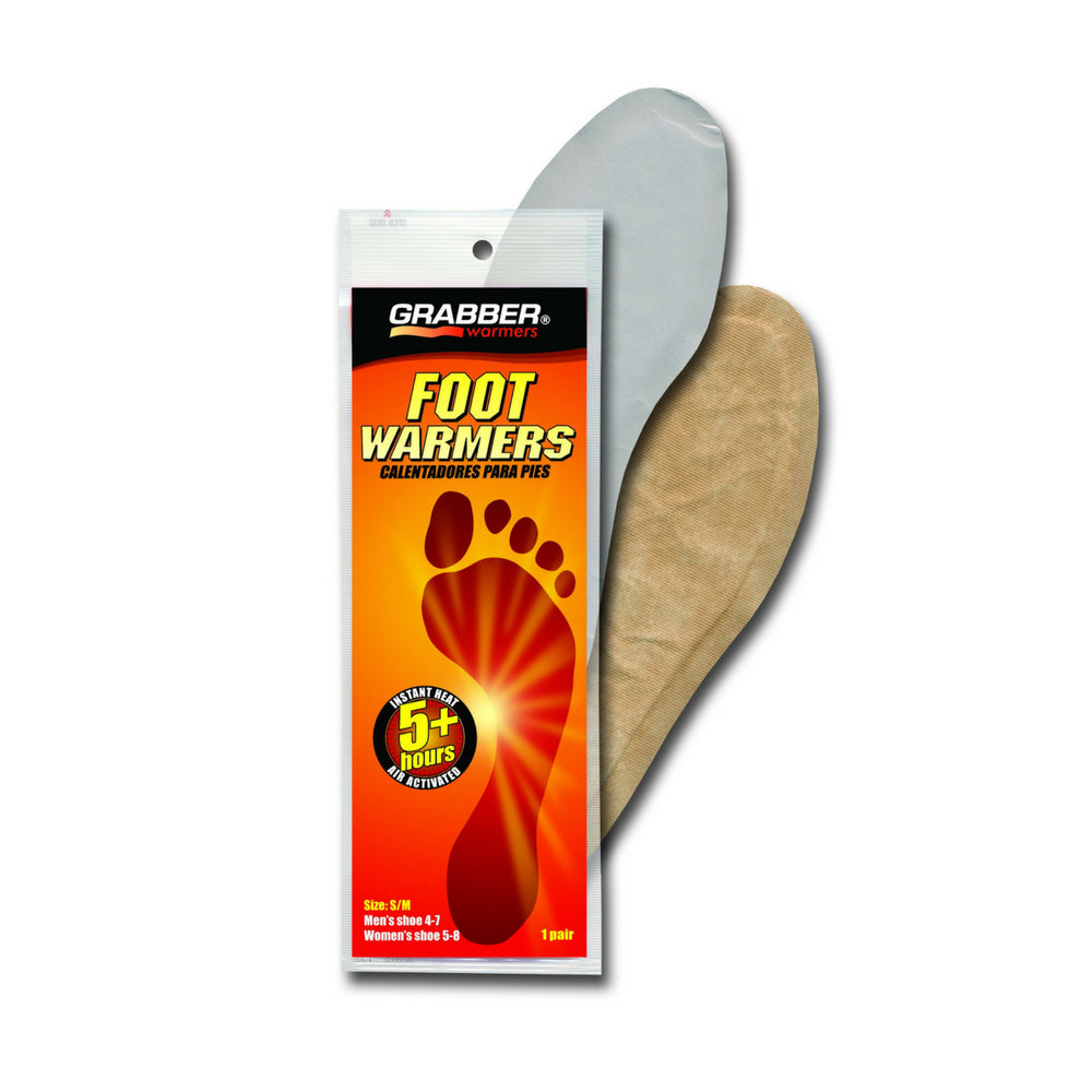 Grabber® S/M Insole Foot Warmers | 30 Pairs