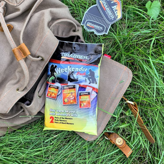 Tailgate Duo | Two HotHands® Lap Warmers + One Grabber® Weekender Pack