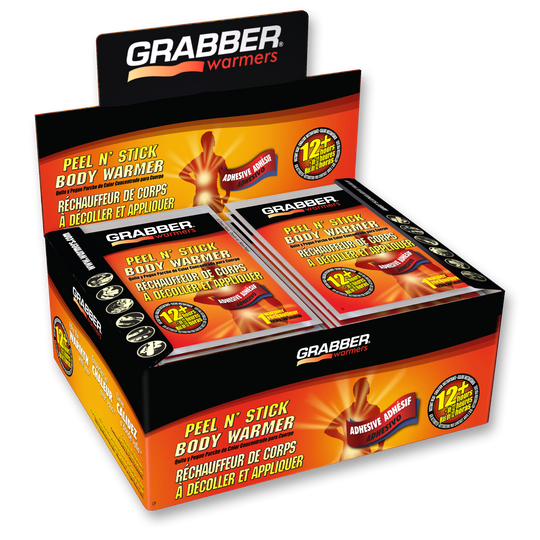 Grabber® Adhesive Body Warmers | 40 Pairs