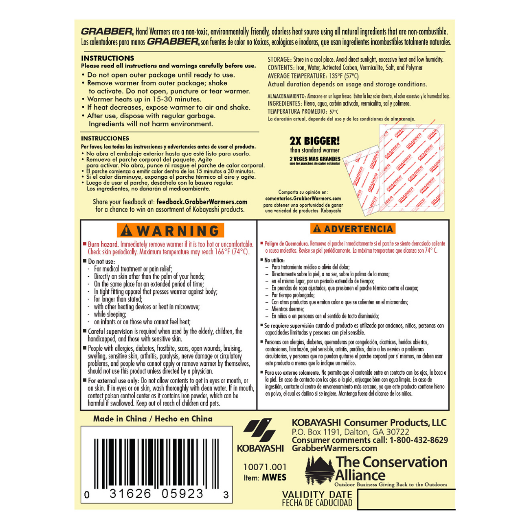 Grabber Warmers 18 Hour Mega Warmers | 30 Pack